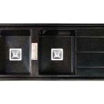 سینک گرانیتی مشکی درسا / مدل ds3604-120