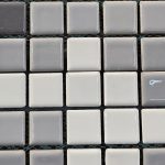 کاشی استخری سفید طوسی / کدurc10 گهرفام